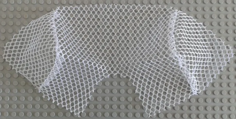 Net, String Soccer Goal Enclosed with Cutout
