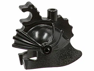 Minifigure, Headgear Helmet Castle with Dragon Crown Top