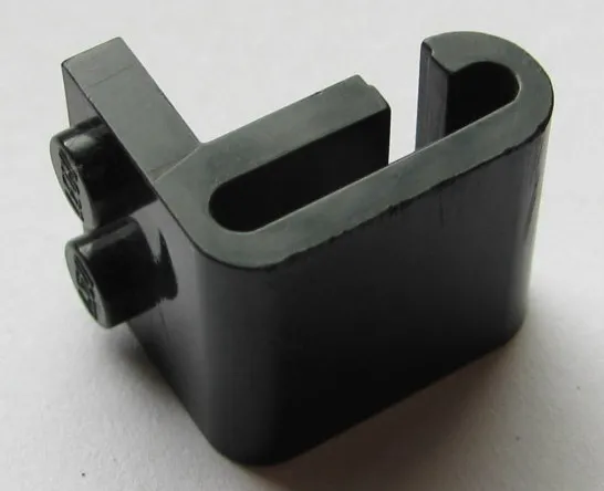 Plate, Modified 1 x 2 with Steam Engine Cylinder, Round Surfaces, Interior without Grooves