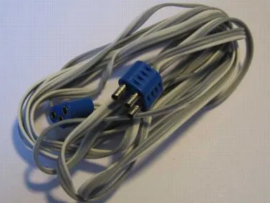 Electric, Wire 12V / 4.5V with three Leads, with Blue Male and Female Connectors, 200cm long