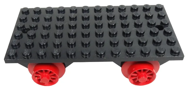 Train Base 6 x 12 with Wheels