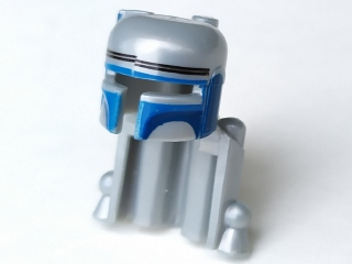 Minifigure, Headgear Helmet SW Rocket Pack with Jango Fett Colors Pattern