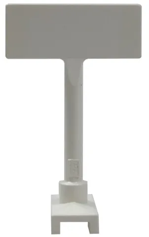 Road Sign Rectangle, Round Pole