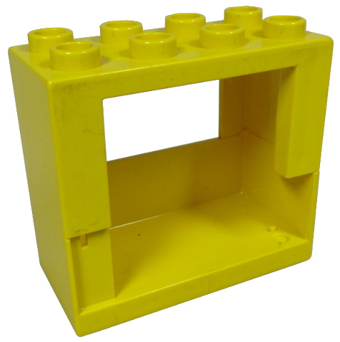 Duplo Door / Window Frame 2 x 4 x 3 Half Door