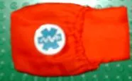 Duplo, Cloth Sleeping Bag with EMT Star of Life Pattern (3617)