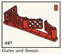 Gates and Fences plus one 10 x 10 stud red base plate