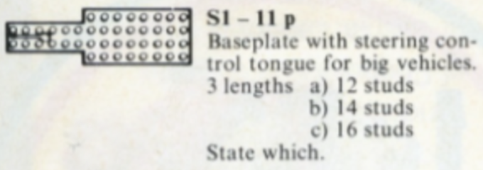 Baseplate with steering control tongue