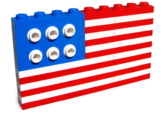 American Flag polybag