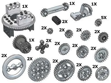 Technic Gear Wheels
