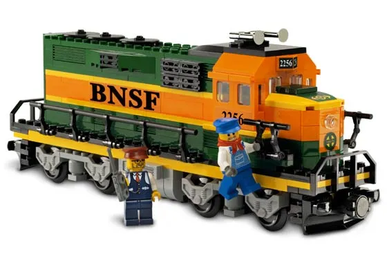 Burlington Northern Santa Fe (BNSF) GP-38 Locomotive