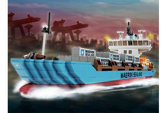 Maersk Sealand Container Ship {2005 Edition}