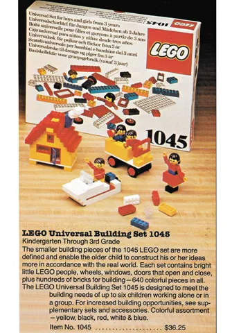 Educational LEGO Building Set (Universal Set for boys and girls from 3 years)