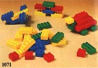 Supplementary Set - Bricks 2 x 2 and 2 x 4 - 56 elements