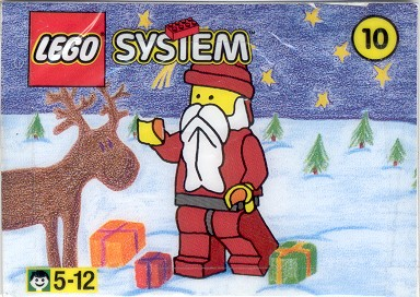 Advent Calendar 1999 (Day 10) - Santa Minifigure
