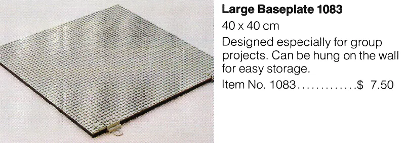 50 x 50 LEGO Gray Baseplate