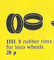 Rubber Rims for Locomotive Wheels
