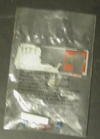 Lighting Brick with Red and Blue Globes