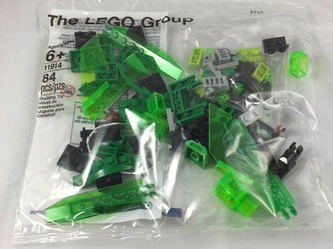 Parts for DC Comics Super Heroes: Build Your Own Adventure (included in Book 9781465460899) polybag