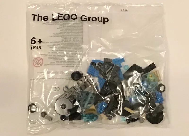 Parts for Ninjago: Build Your Own Adventure Greatest Ninja Battles (included in Book 9781465473356) polybag