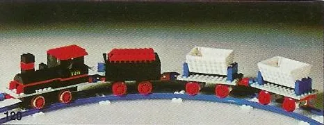 Complete Freight Train Set with Tipper Trucks