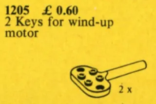 Keys for Wind-Up Motor