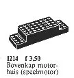 Upper Part of Motorhome for 4.5V/12V Trainmotor