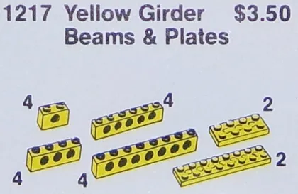 Girder Beams and Plates, Yellow