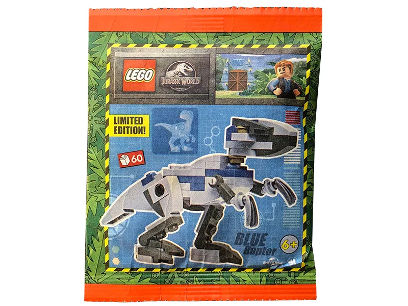 Blue Raptor paper bag