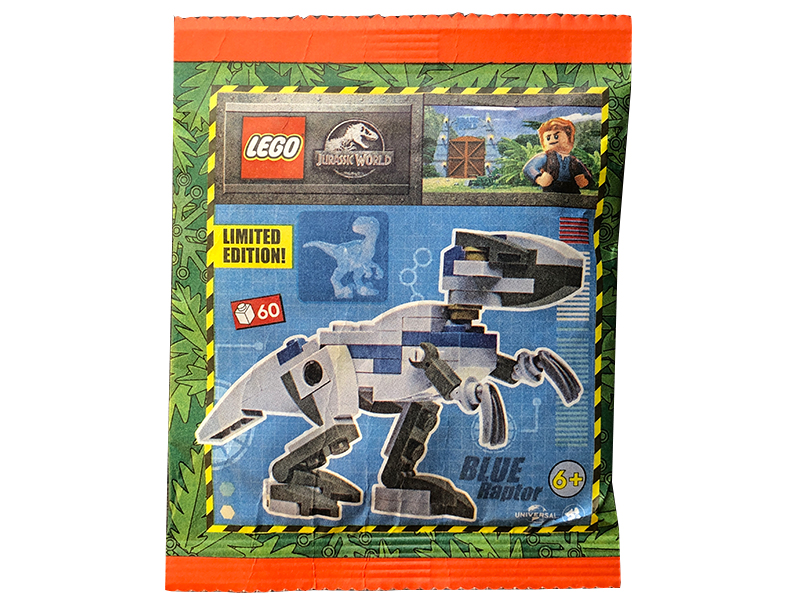 Blue Raptor paper bag