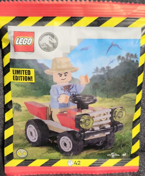 Alan Grant with Quad paper bag