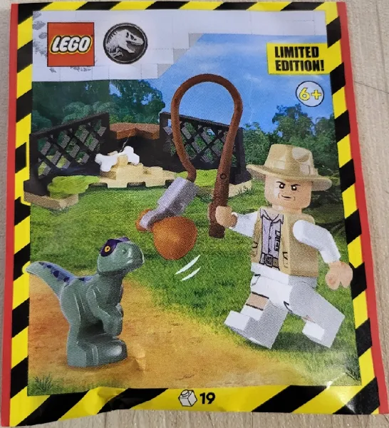 Robert Muldoon with Raptor and Enclosure paper bag