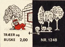 Painted Trees and Bushes