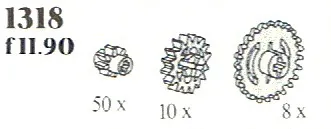 Small Gears and Crown Wheels