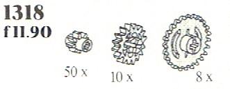 Small Gears and Crown Wheels