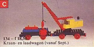Mobile Crane and Waggon