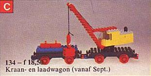 Mobile Crane and Waggon