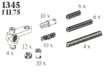Pinions, Pegs, Axles and Nuts