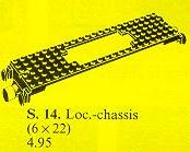 Train Motor Plate with Coupler