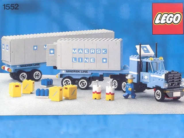 Maersk Line Container Truck