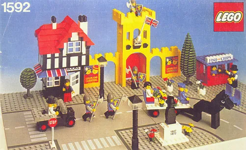 Town Square - Castle Scene