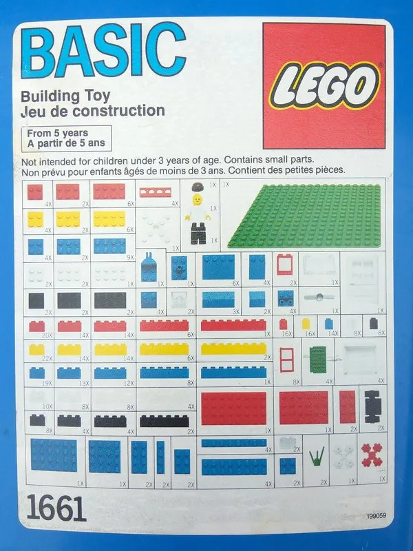 Basic Building Set in Bucket