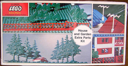 Building Accessory Pack / House and Garden Extra Parts Kit