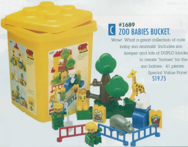 Zoo Babies Bucket