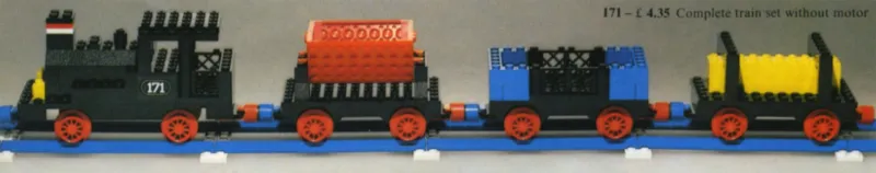 Complete Train Set Without Motor