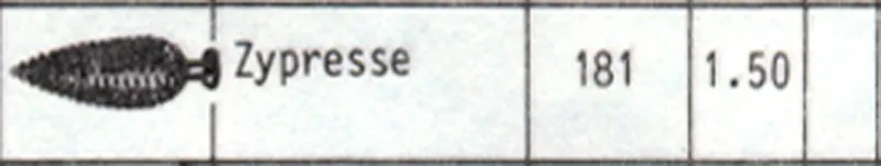 Zypresse (Cypress Tree)