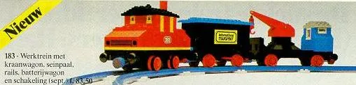 Complete Train Set with Motor and Signal