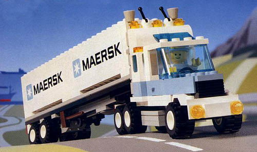 Maersk Line Container Lorry