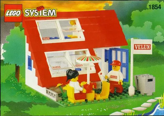 House with Roof-Windows ( Velux )