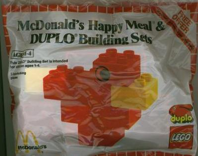 McDonald's Happy Meal & Duplo Building Sets polybag