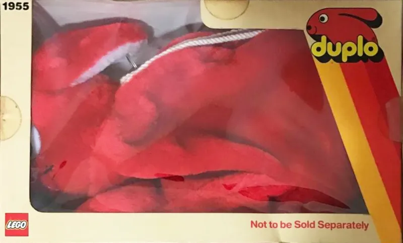 Plush Red Bunny / Rabbit Storage Bag